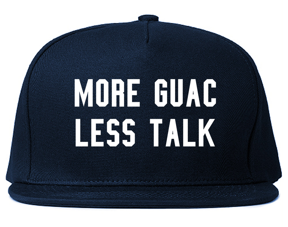 More Guac Less Talk Blue Snapback Hat