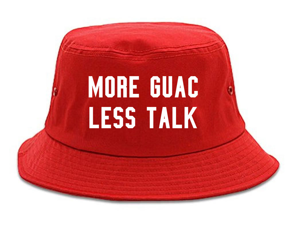 More Guac Less Talk Red Bucket Hat