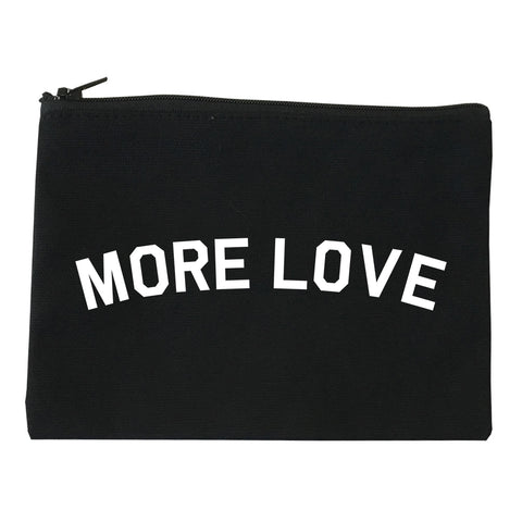 More Love Hippie Black Makeup Bag