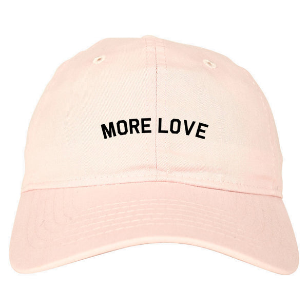 More Love Hippie Pink Dad Hat