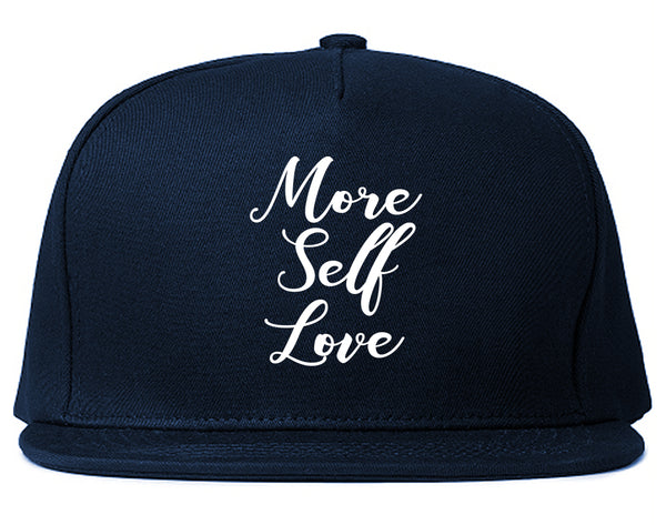 More Self Love Blue Snapback Hat