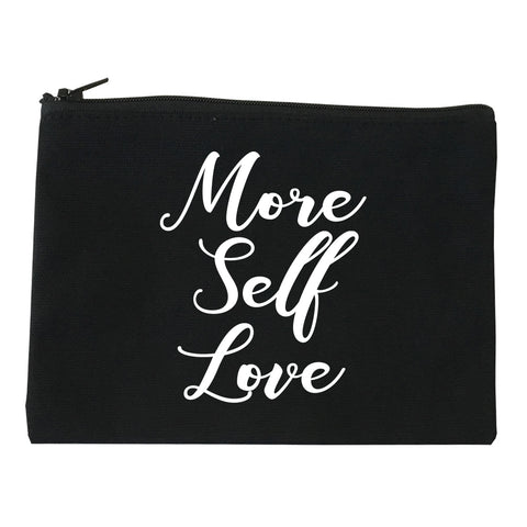 More Self Love black Makeup Bag