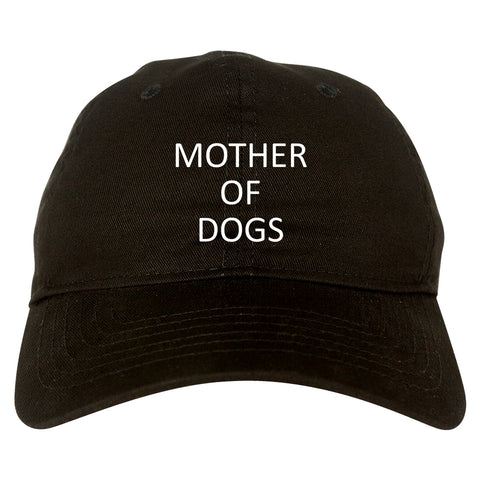Mother Of Dogs Dog Lover Black Dad Hat