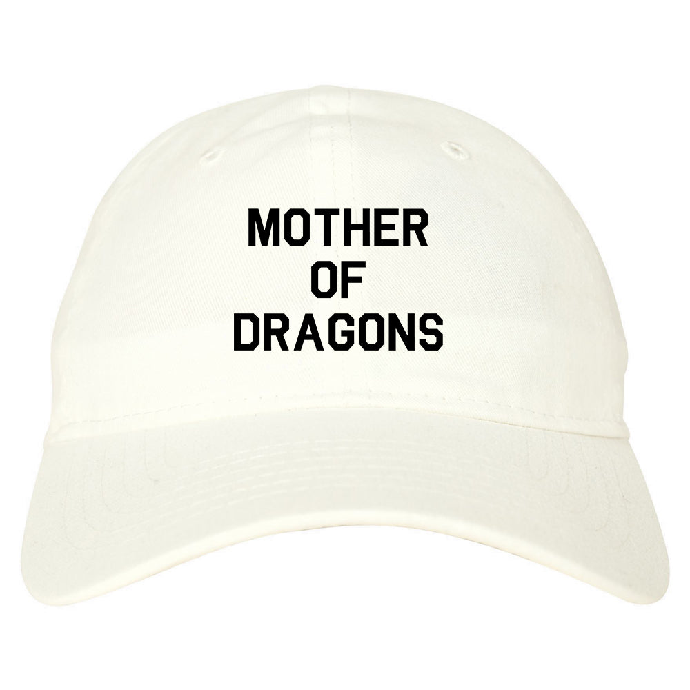 Mother Of Dragons white dad hat