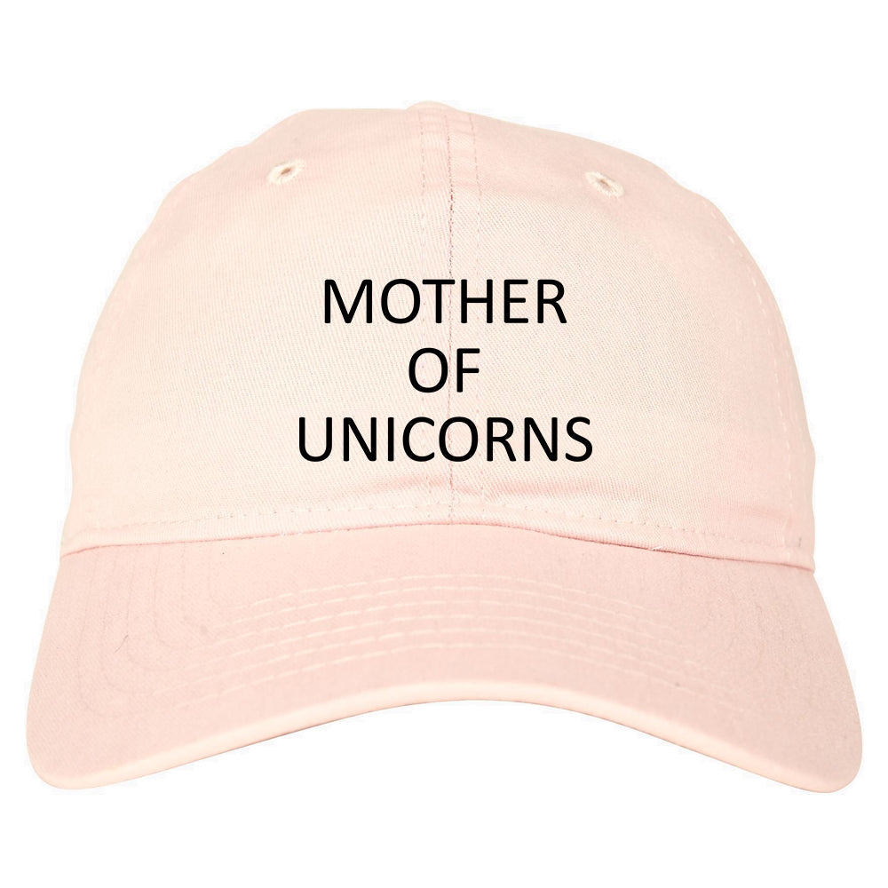 Mother Of Unicorns Pink Dad Hat