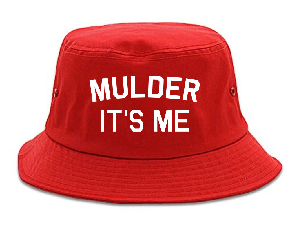 Mulder Its Me Red Bucket Hat