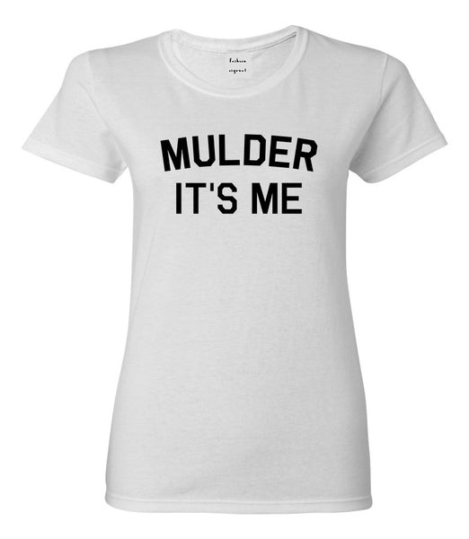 Mulder Its Me White T-Shirt