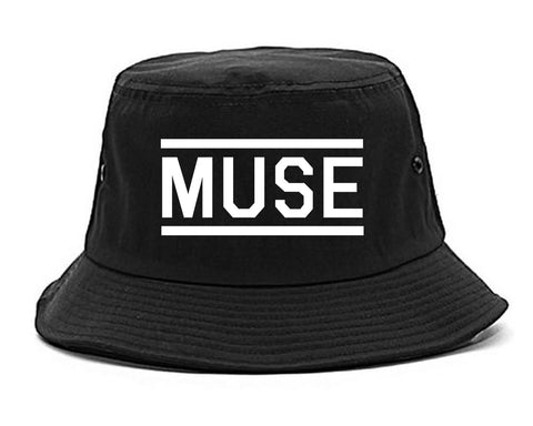 Muse Woman Bucket Hat Black