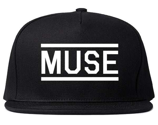 Muse Woman Snapback Hat Black