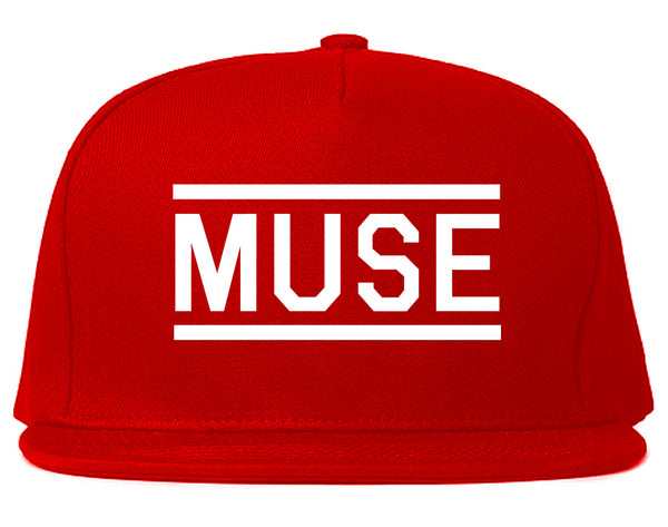 Muse Woman Snapback Hat Red