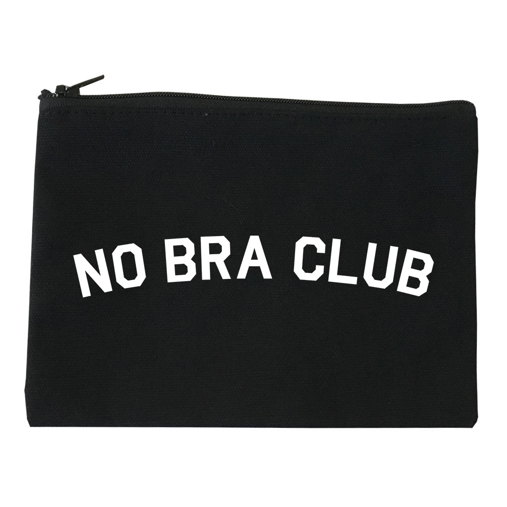 No Bra Club Feminist Makeup Bag Red
