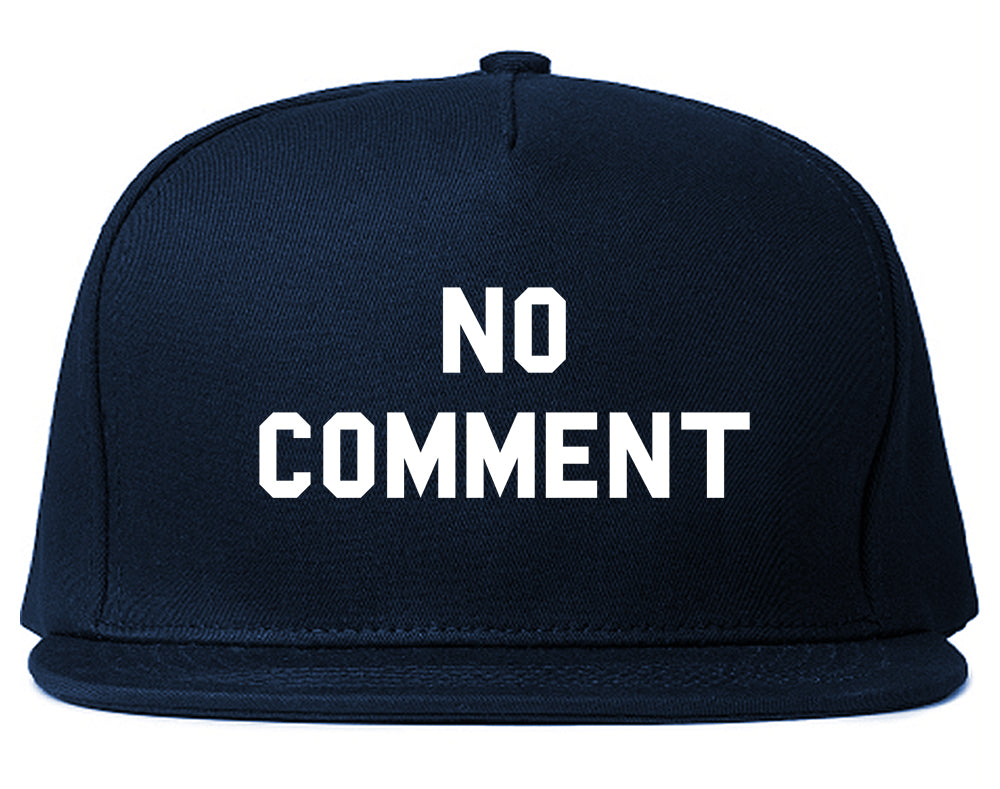 No Comment Snapback