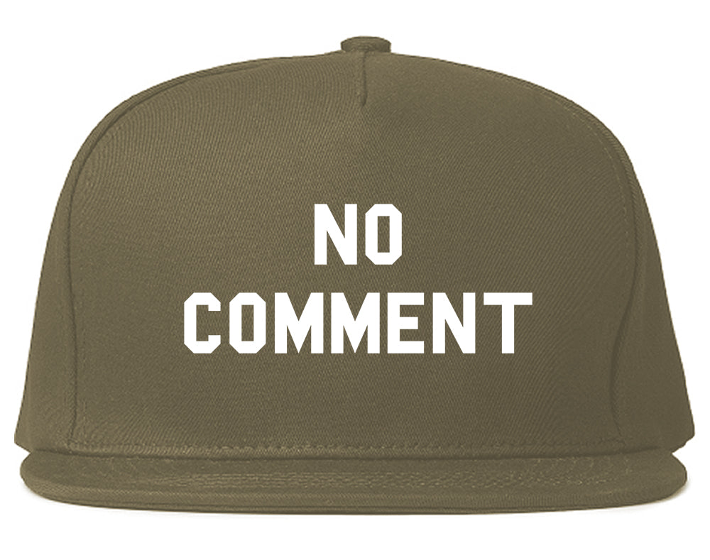 No Comment Snapback