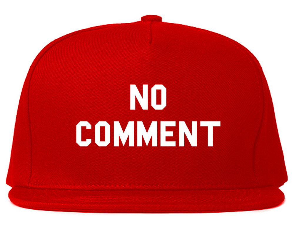 No Comment Snapback