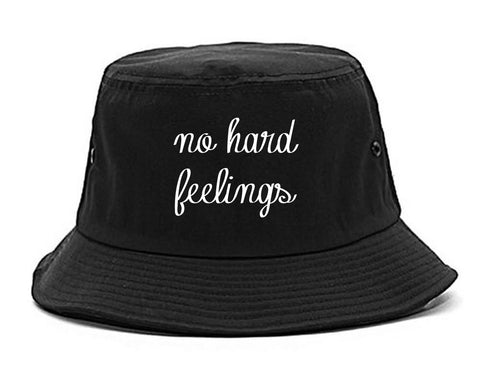 No Hard Feelings Chest black Bucket Hat
