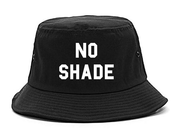 No Shade Funny Chest black Bucket Hat