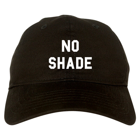 No Shade Funny Chest black dad hat