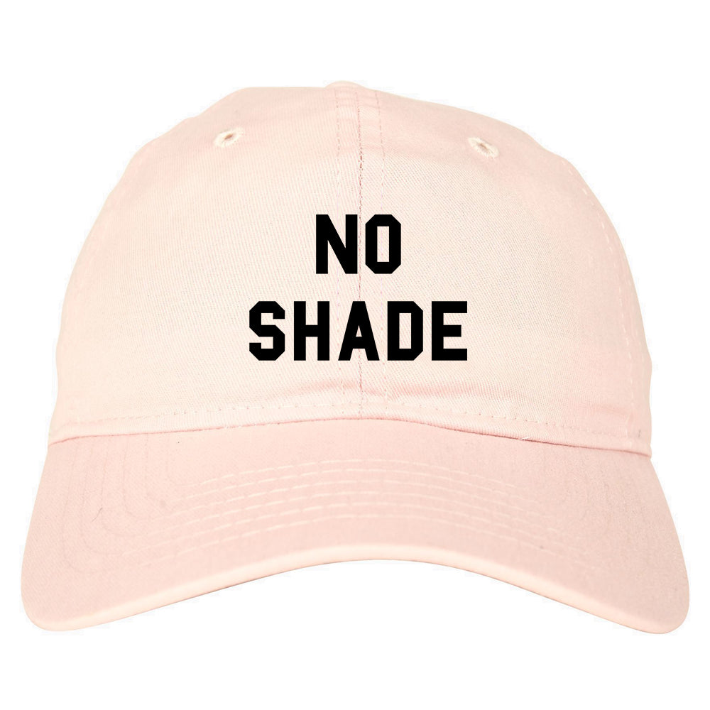 No Shade Funny Chest pink dad hat