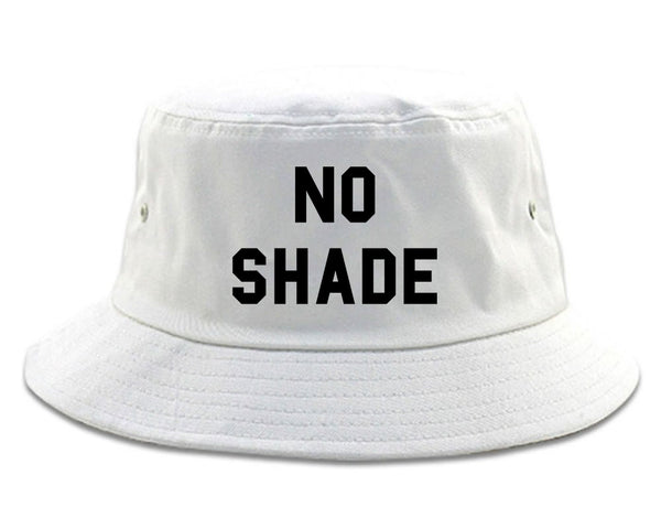 No Shade Funny Chest white Bucket Hat