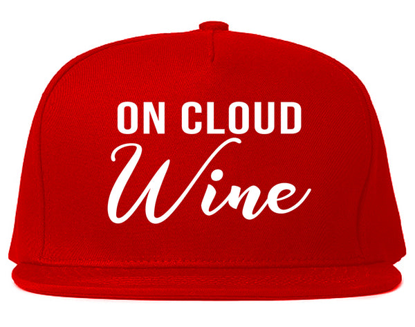 On Cloud Wine Nine Bachelorette Red Snapback Hat