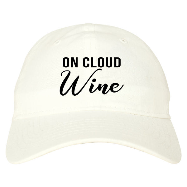 On Cloud Wine Nine Bachelorette White Dad Hat