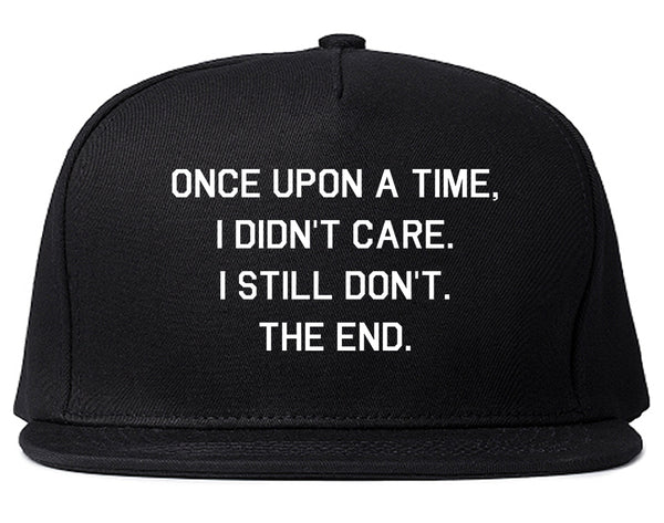 Once Upon A Time Black Snapback Hat