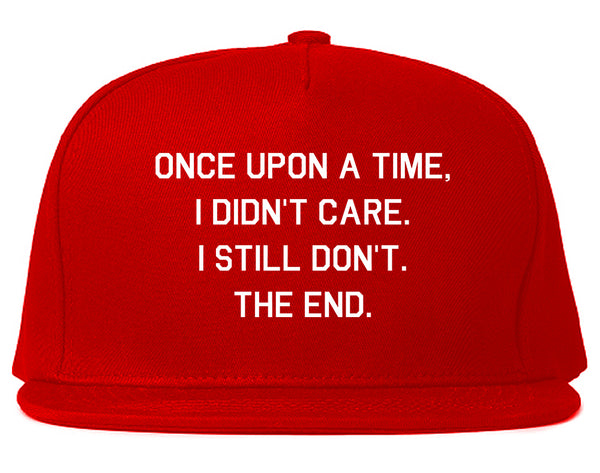 Once Upon A Time Red Snapback Hat