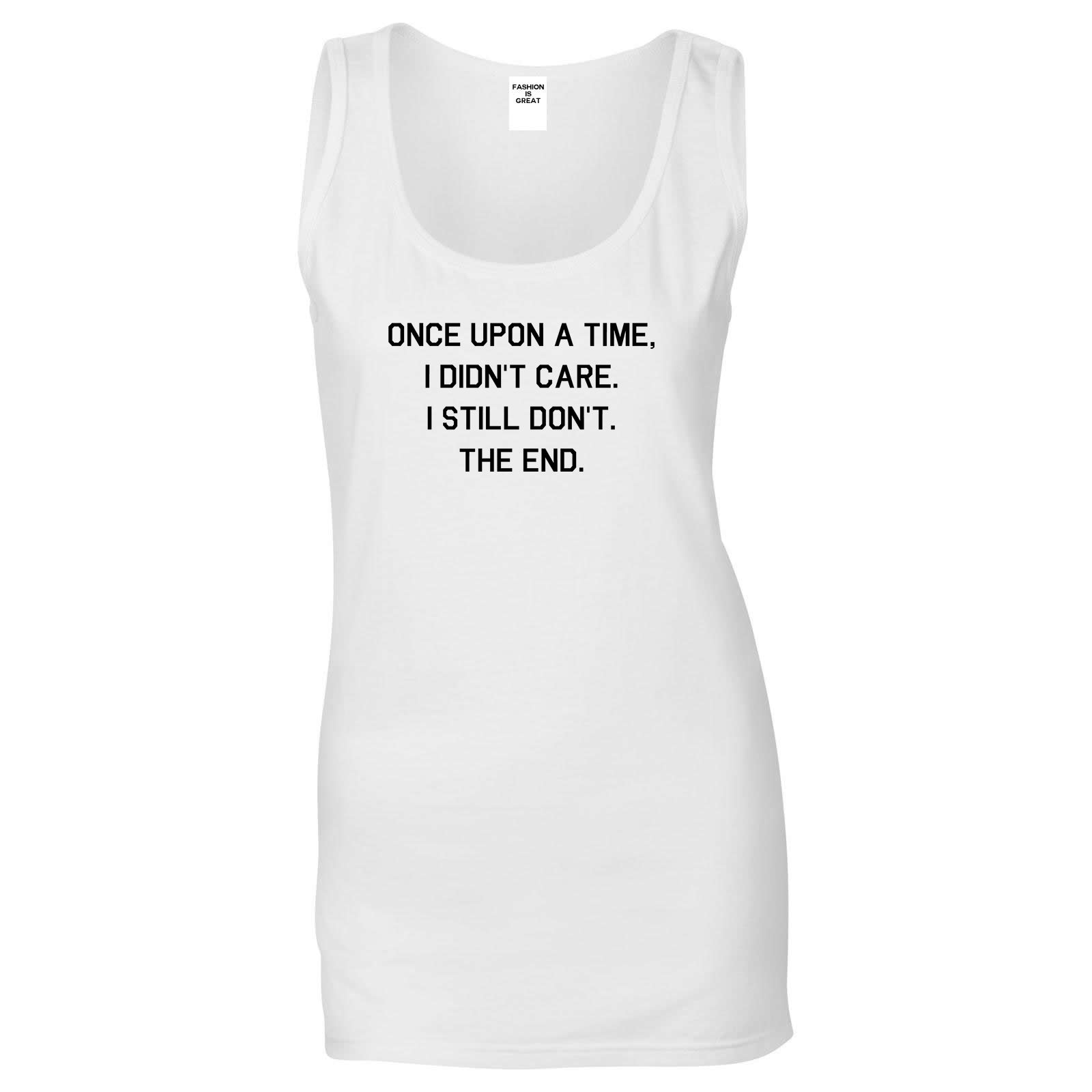 Once Upon A Time White Womens Tank Top