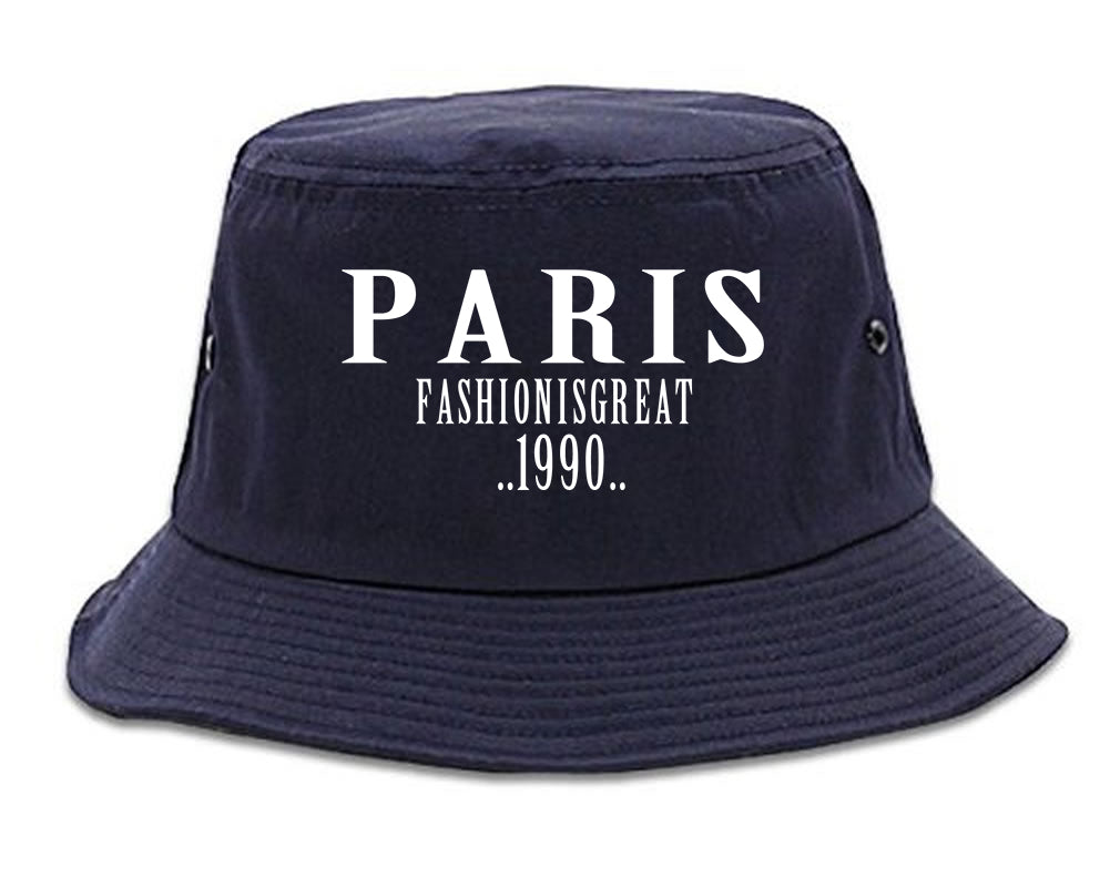 Paris 1990 Bucket Hat