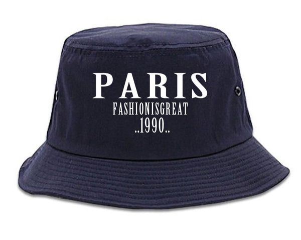 Paris 1990 Bucket Hat