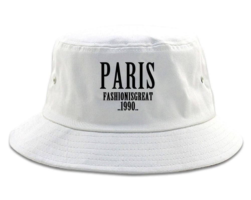 Paris 1990 Bucket Hat