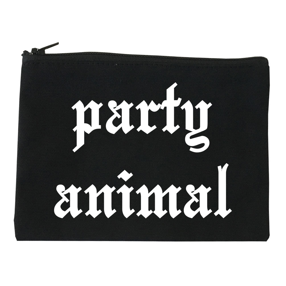 Party Animal Black Makeup Bag