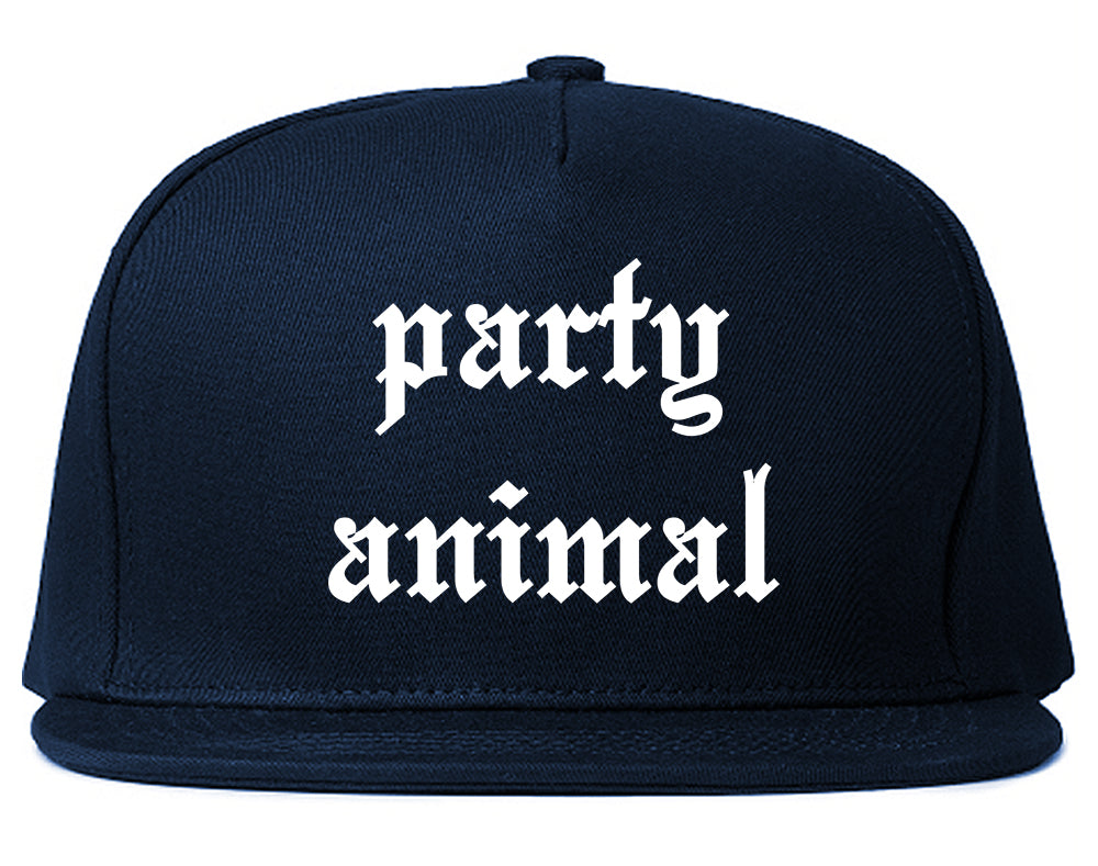 Party Animal Blue Snapback Hat
