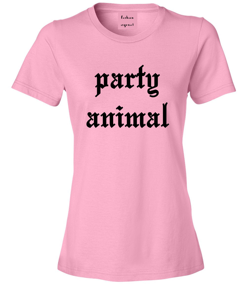 Party Animal Pink T-Shirt