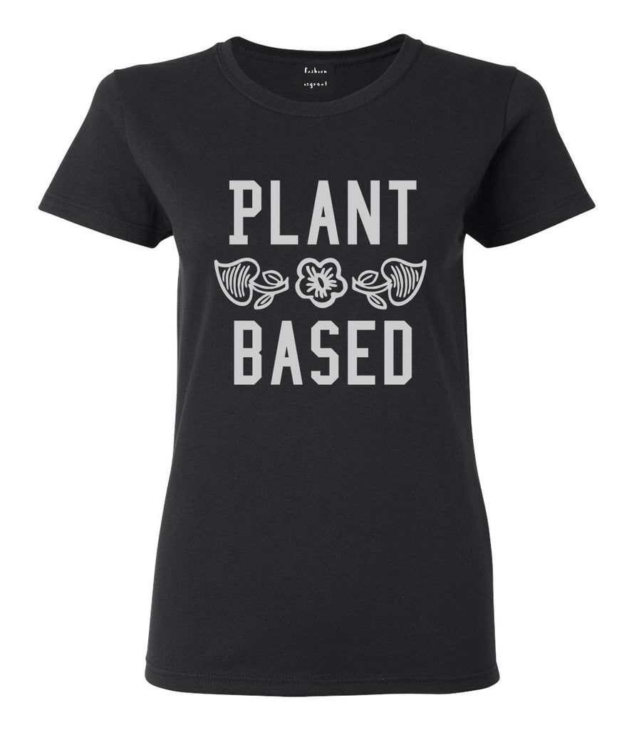 Plant Based Vegan No Meat Black T-Shirt