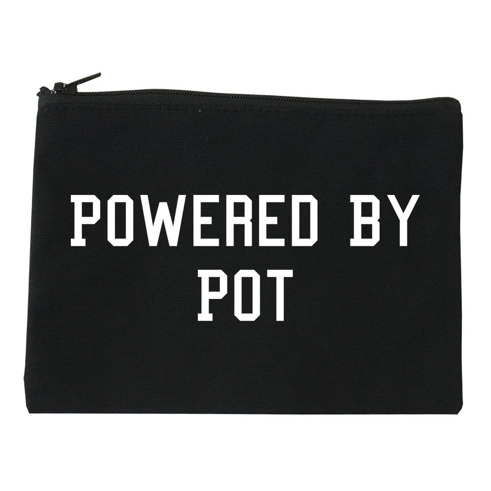 Powered By Pot Makeup Bag Red