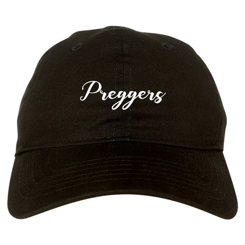 Preggers Pregnant black dad hat