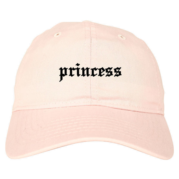Princess Kawaii Olde English Chest pink dad hat
