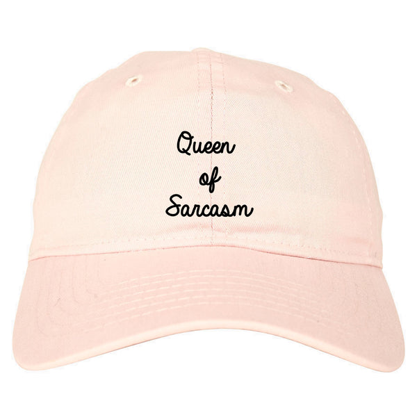 Queen Of Sarcasm Pink Dad Hat