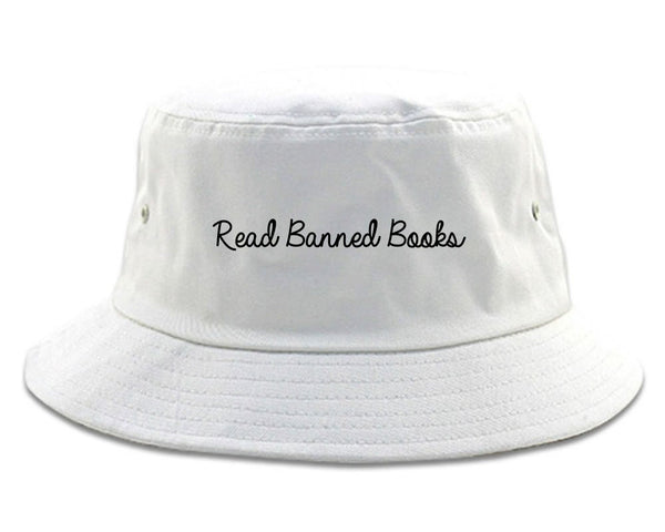 Read Banned Books White Bucket Hat
