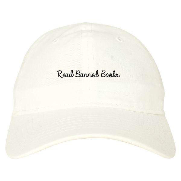 Read Banned Books White Dad Hat
