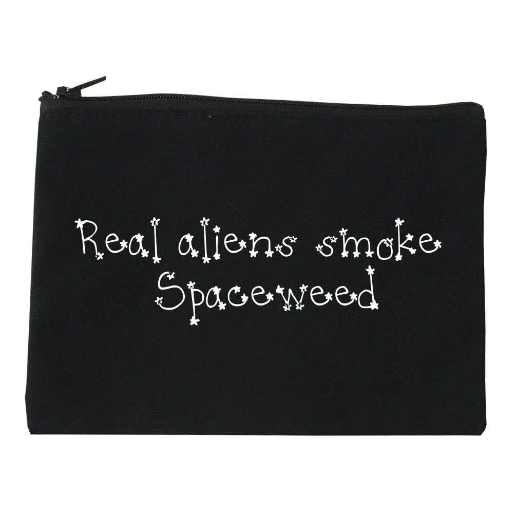 Real Aliens Smoke SpaceWeed Makeup Bag Red