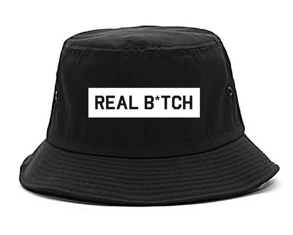 Real Bitch Box black Bucket Hat