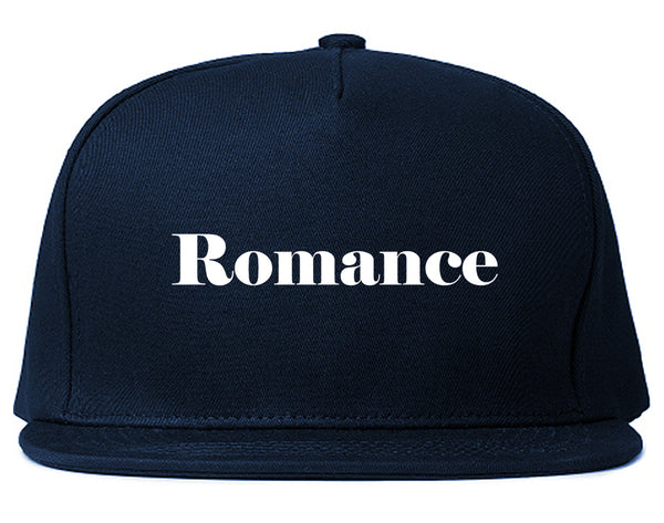 Romance Red Shadow Blue Snapback Hat