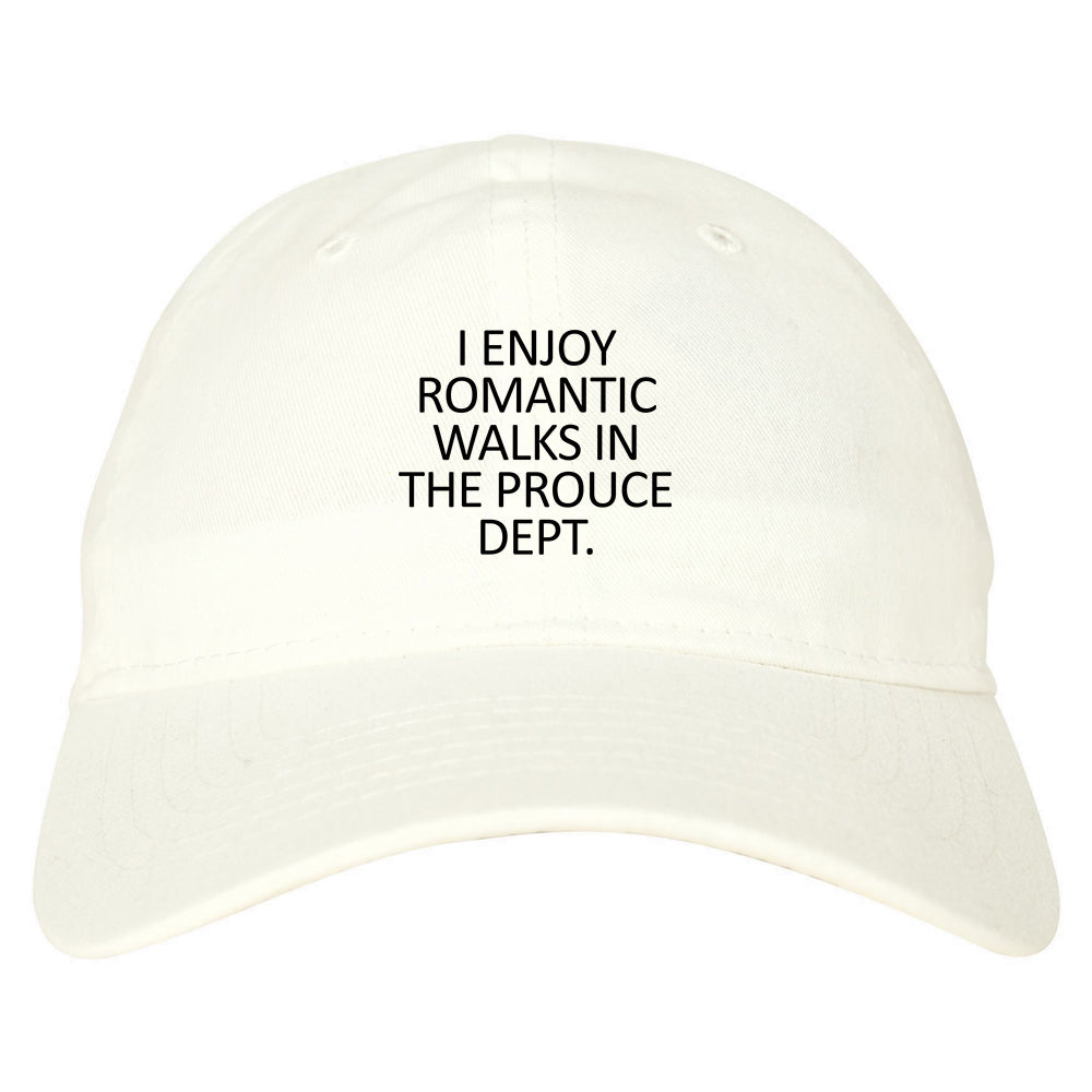 Romantic Produce Dept Food white dad hat