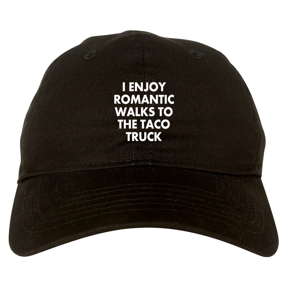 Romantic Taco Truck Food black dad hat