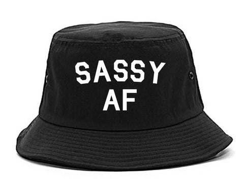 Sassy AF Black Bucket Hat