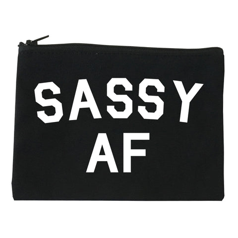 Sassy AF Black Makeup Bag