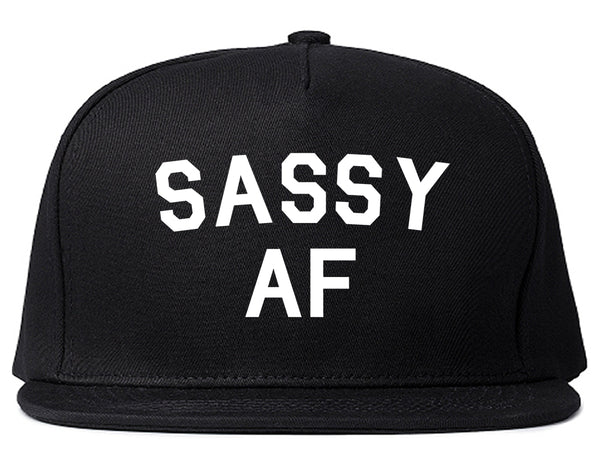 Sassy AF Black Snapback Hat