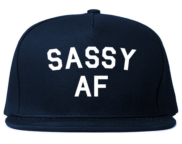 Sassy AF Blue Snapback Hat